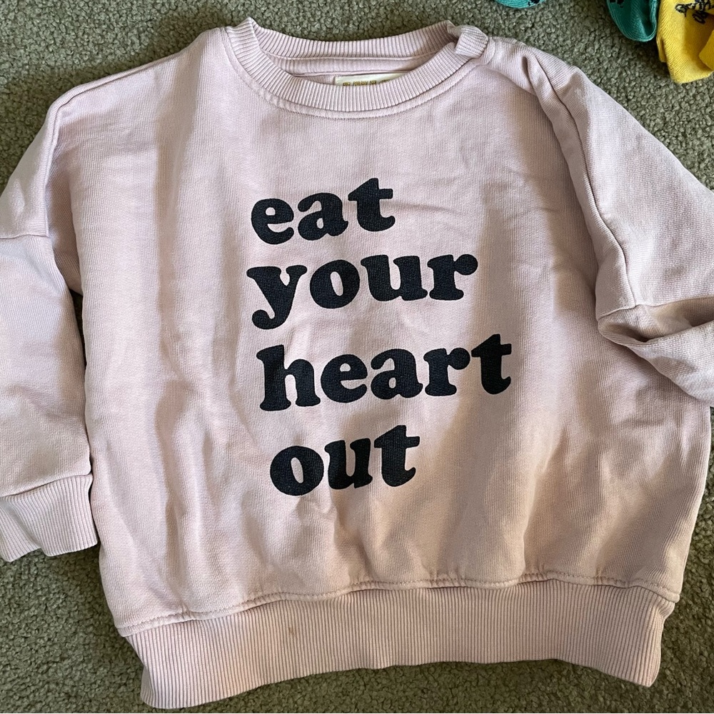 Hugo love tiki sweatshirt